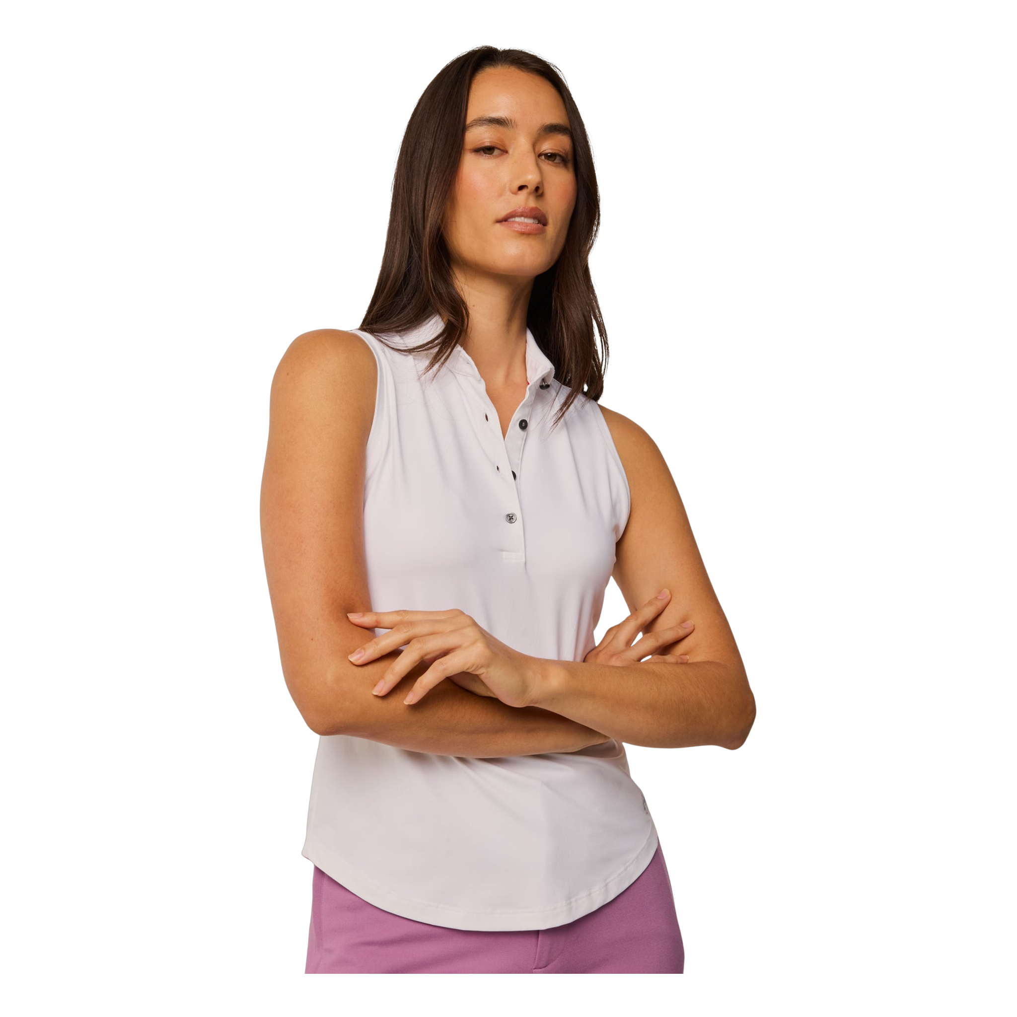 Scarlett Sleeveless Polo