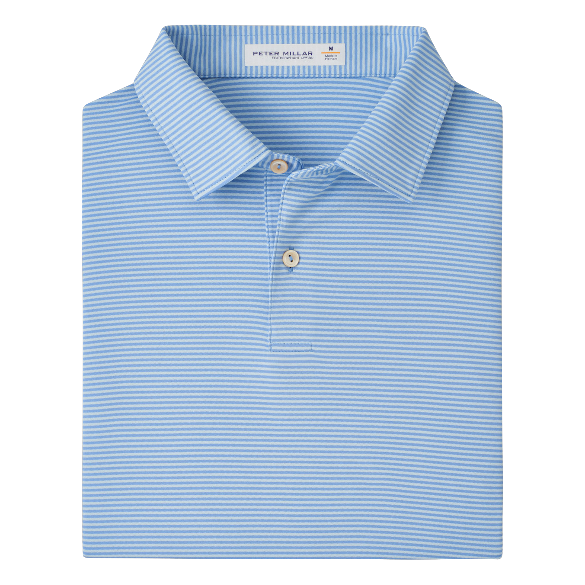 Featherweight Market Stripe Performance Polo