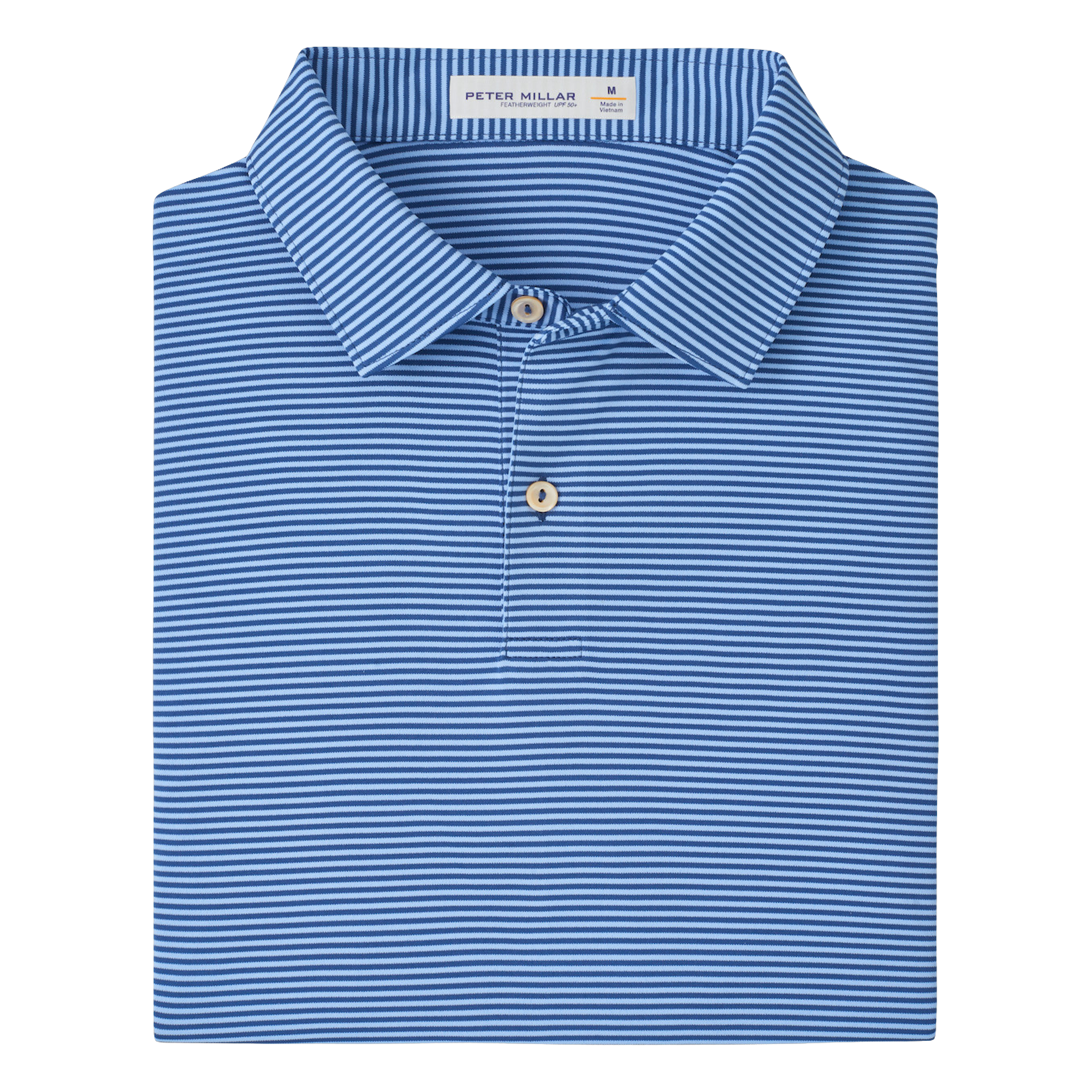 Featherweight Market Stripe Performance Polo