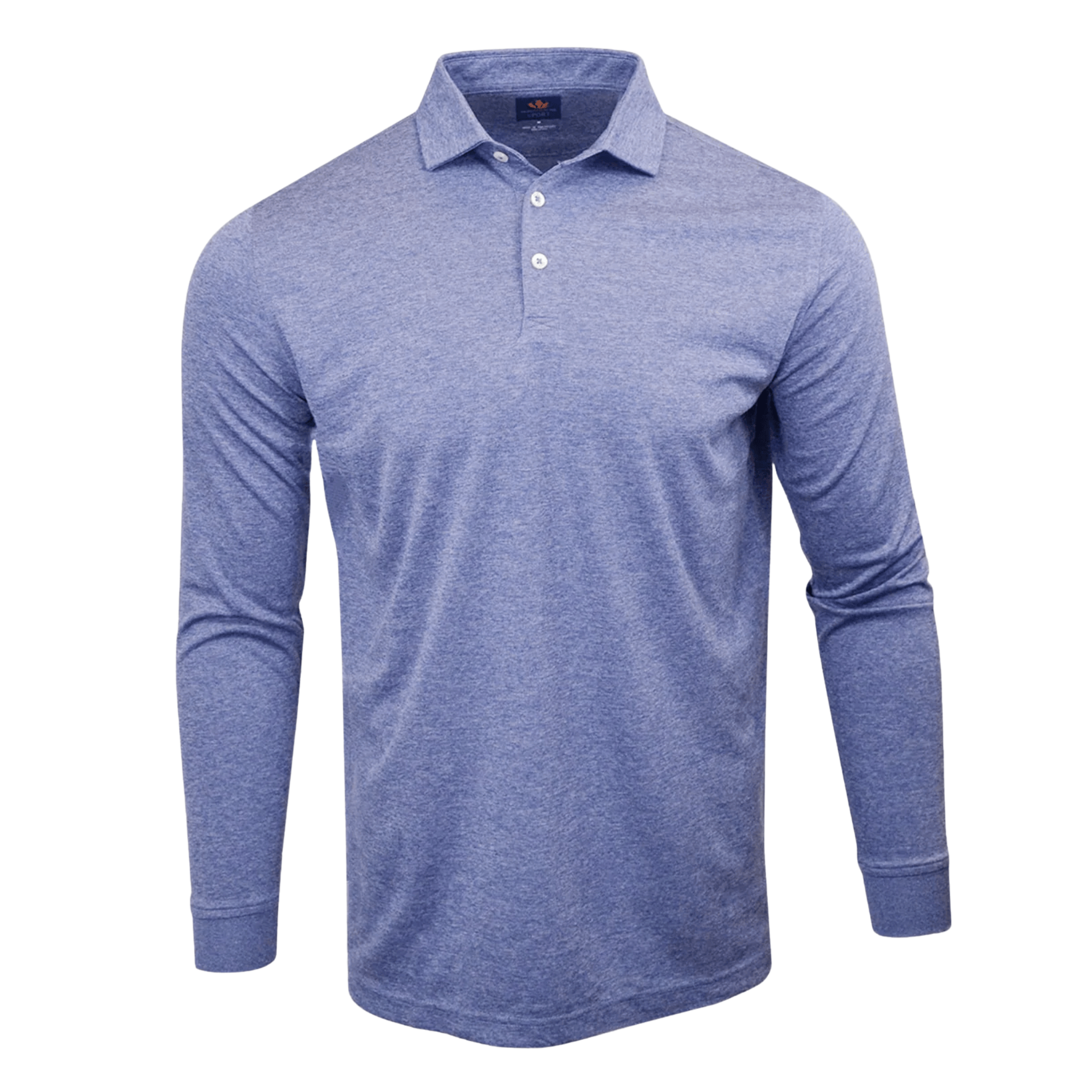 Sport Fit: Long Sleeve Jersey Polo