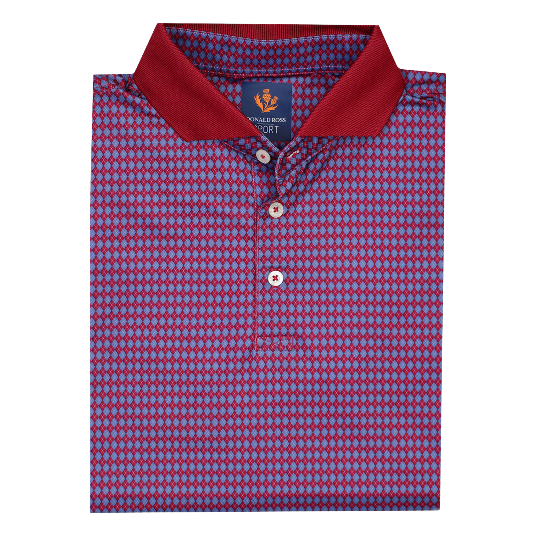 Sport Fit: Curtis Argyle Short Sleeve Polo